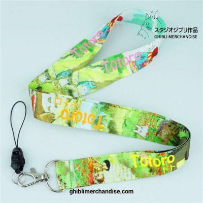 Hot Studio Ghibli Neck Strap Lanyard For Keys Id Mobile Phone Camera Keychain 4