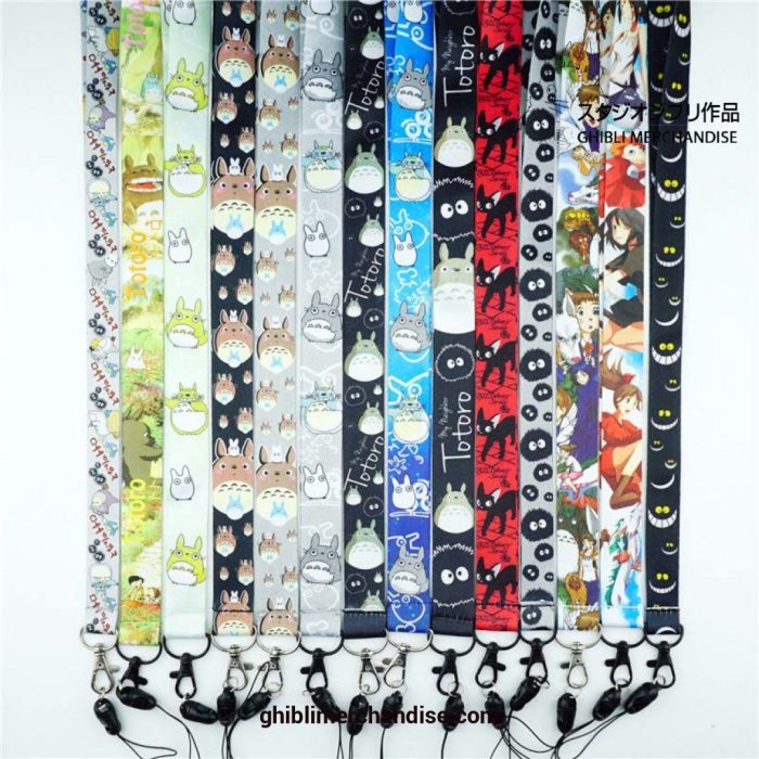 Hot Studio Ghibli Neck Strap Lanyard For Keys Id Mobile Phone Camera Keychain