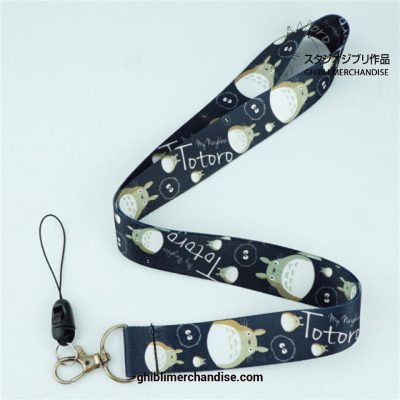 Hot Studio Ghibli Neck Strap Lanyard For Keys Id Mobile Phone Camera Keychain 7