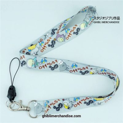 Hot Studio Ghibli Neck Strap Lanyard For Keys Id Mobile Phone Camera Keychain 8