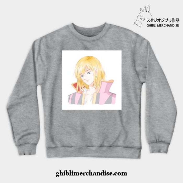 Howl Blonde Crewneck Sweatshirt Gray / S