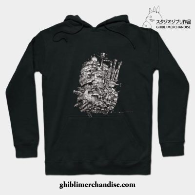 Howl_S Moving Castle Hoodie Black / S