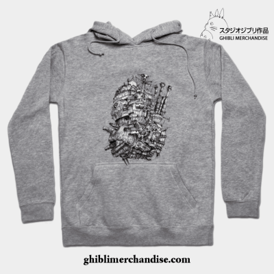 Howl_S Moving Castle Hoodie Gray / S