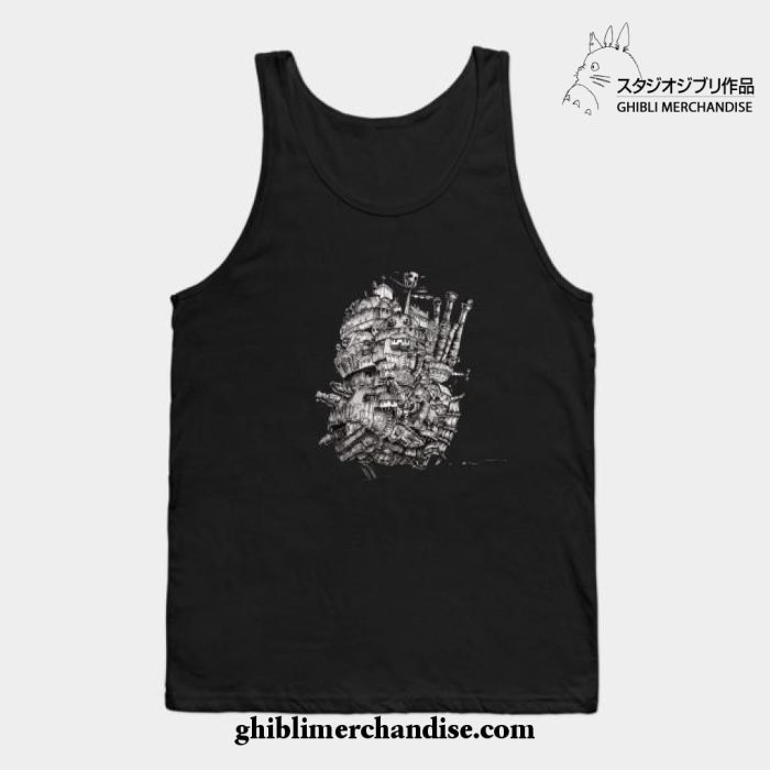 Howl_S Moving Castle Tank Top Black / S