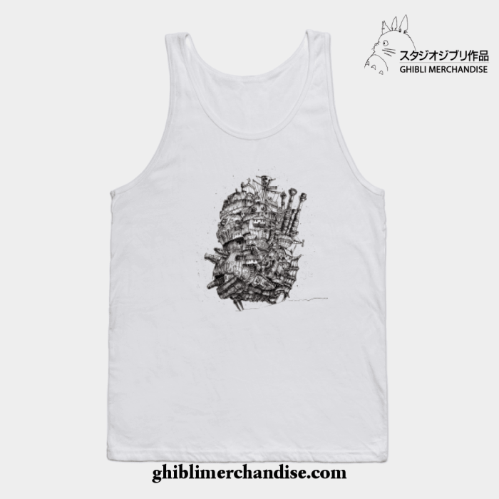 Howl_S Moving Castle Tank Top White / S