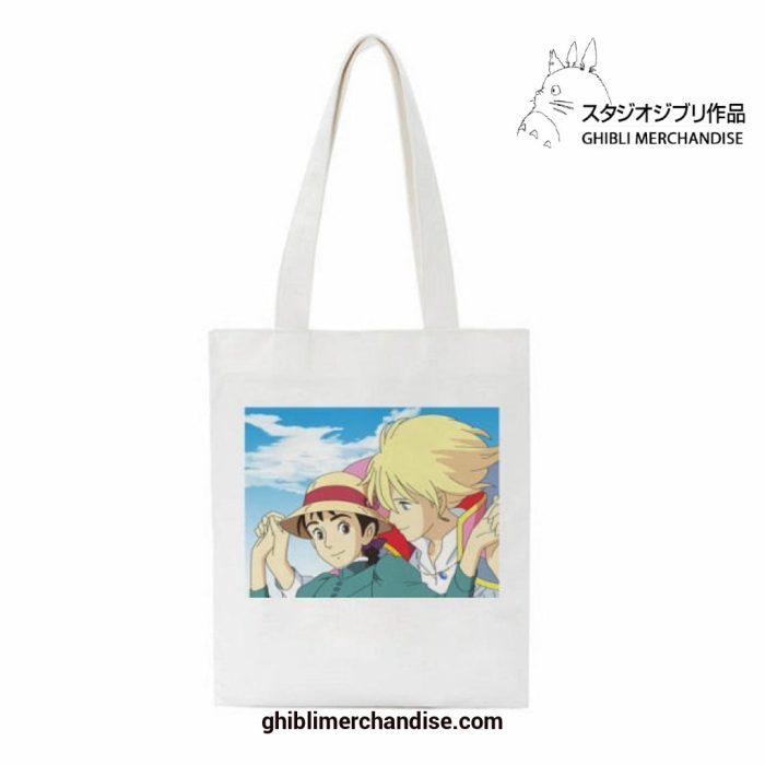 Howlss Moving Castle Canvas Shoulder Bag 1