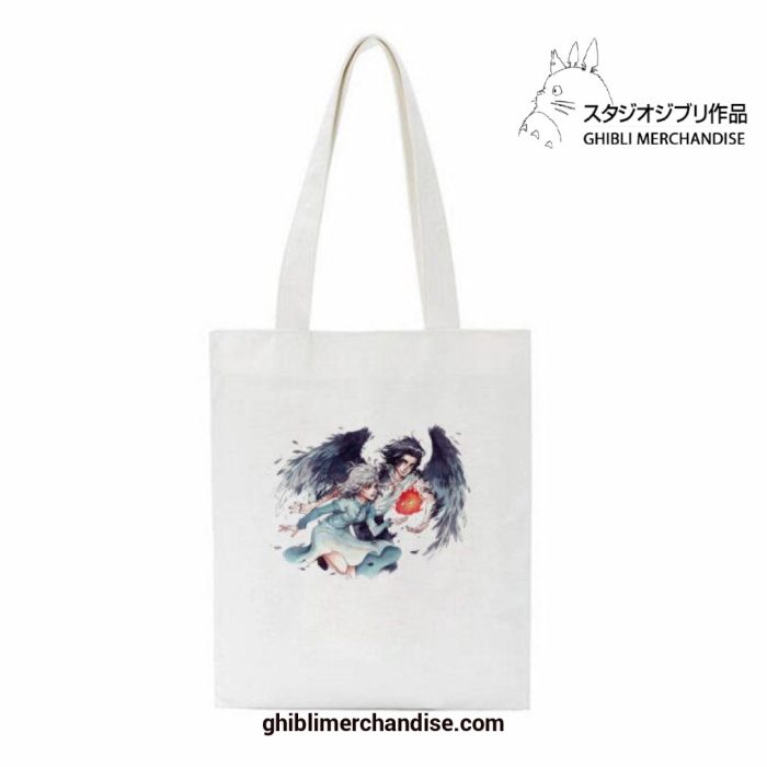 Howlss Moving Castle Canvas Shoulder Bag 7