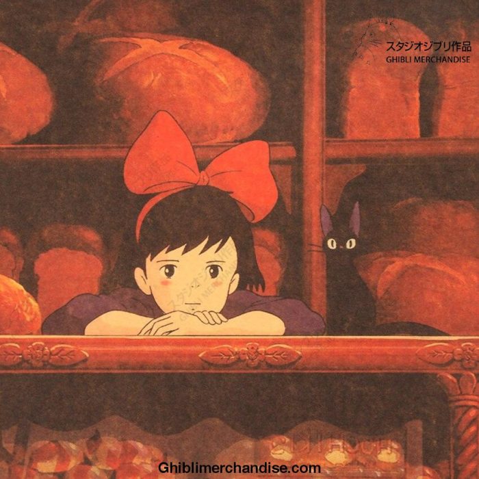 Kiki's Delivery Service Cartoon Movie Poster