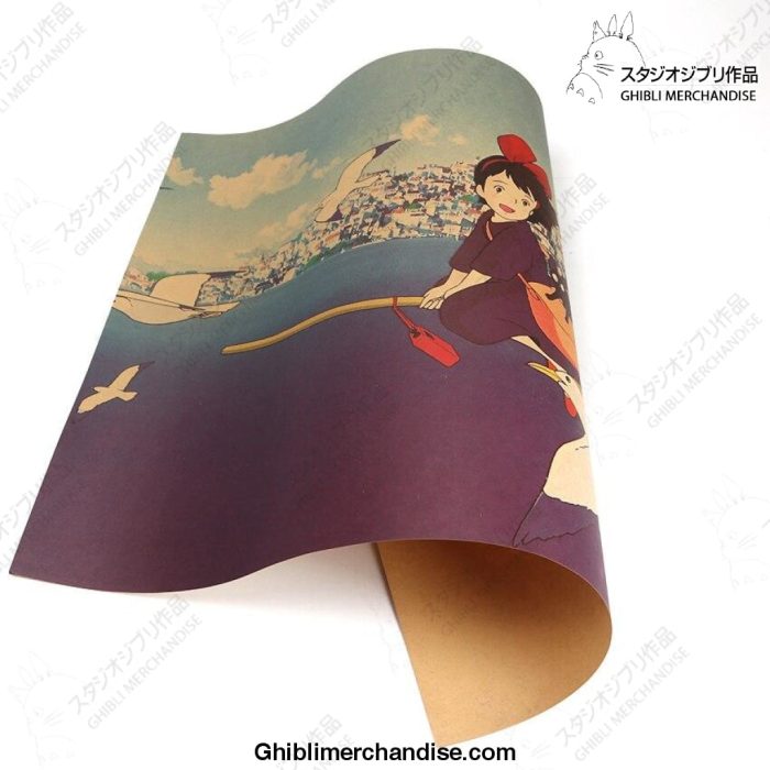 Kiki's Delivery Service Style Home Decor Poster