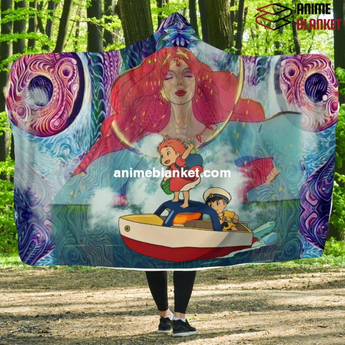 Magical Ponyo Hooded Blanket