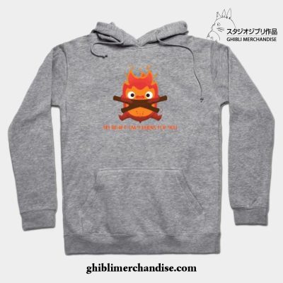 My Heart Only Burns For You Hoodie Gray / S