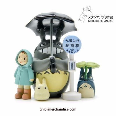 My Neighbor Totoro Umbrella Set Pvc Figures