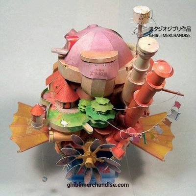 New Howls Moving Castle Action Figure 3D Paper Puzzle Model Handmade Toy