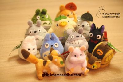 New Original Studio Ghibli Plush Keychain Limit Stock