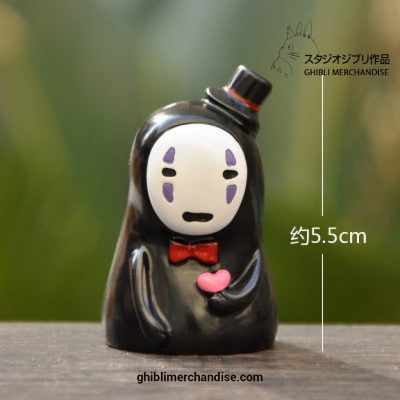 New Studio Ghibli Spirited Away No Face Man Figures Toys D