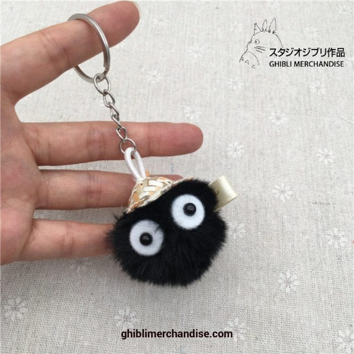 New Style Studio Ghibli Plush Dolls With Keychain 1