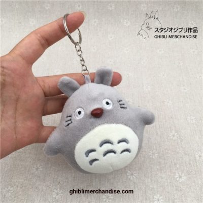 New Style Studio Ghibli Plush Dolls With Keychain 11