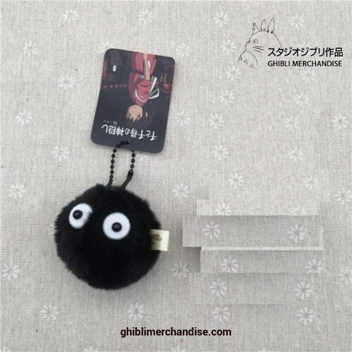 New Style Studio Ghibli Plush Dolls With Keychain 3