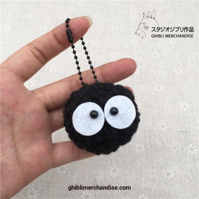 New Style Studio Ghibli Plush Dolls With Keychain 6