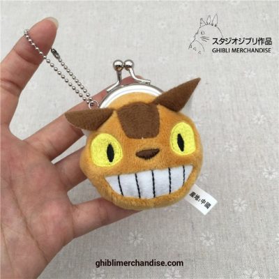 New Style Studio Ghibli Plush Dolls With Keychain 8