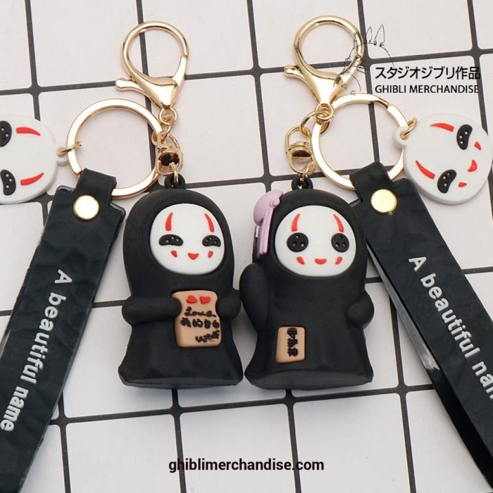 New Type Spirited Away No Face Keychain