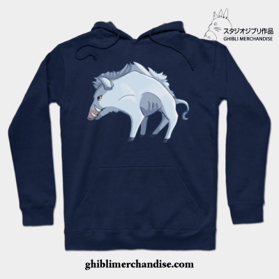 Okoto Chibi Hoodie Navy Blue / S