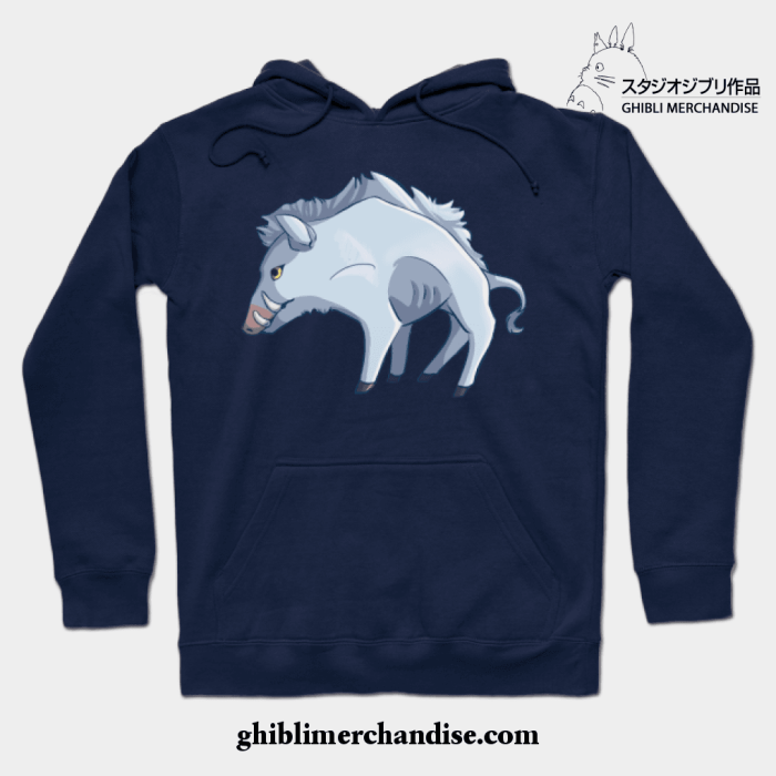 Okoto Chibi Hoodie Navy Blue / S