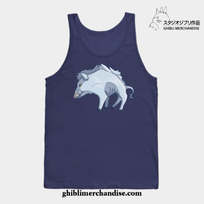 Okoto Chibi Tank Top Navy Blue / S