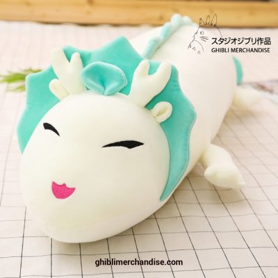 Spirited Away Haku White Dragon Long Pillow Plush 130Cm / White