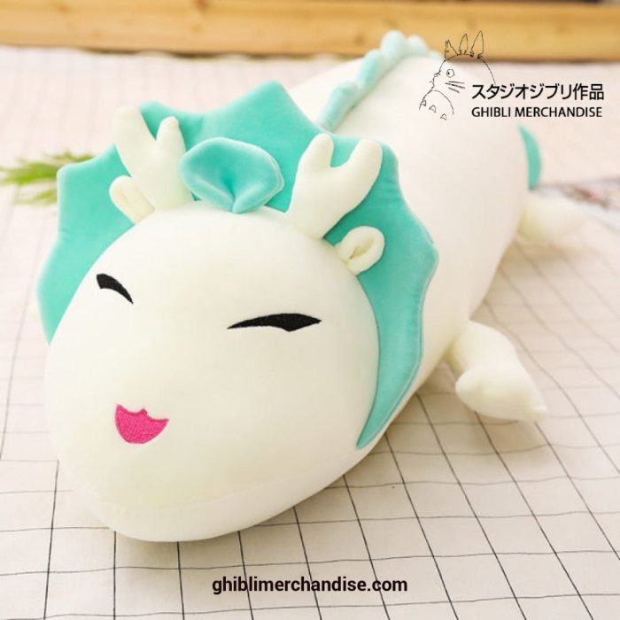 Spirited Away Haku White Dragon Long Pillow Plush 130Cm / White