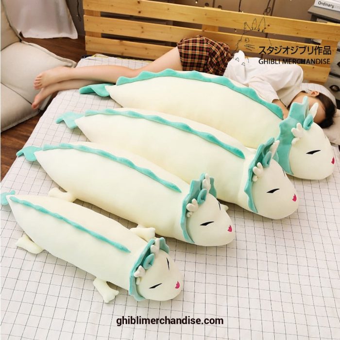 Spirited Away Haku White Dragon Long Pillow Plush