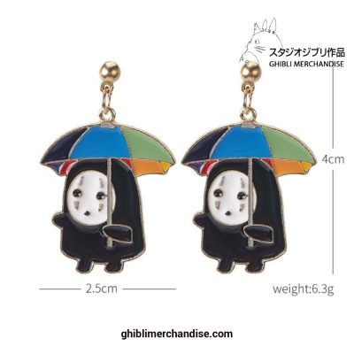 Spirited Away No Face Man Earrings 1