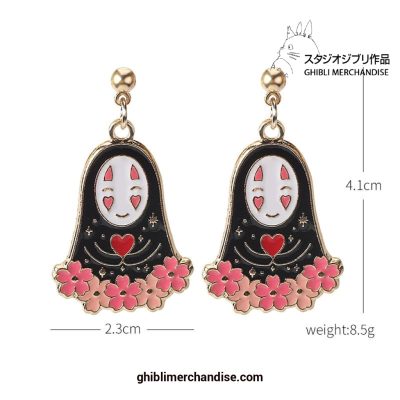 Spirited Away No Face Man Earrings