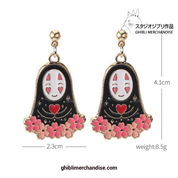 Spirited Away No Face Man Earrings 2