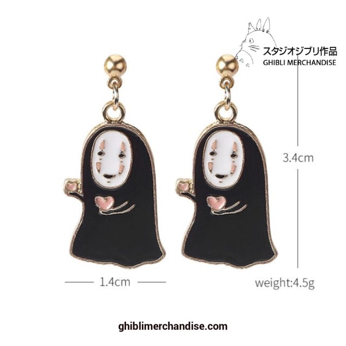 Spirited Away No Face Man Earrings 3