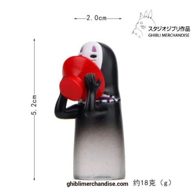 Spirited Away No Face Man Eating Food Doll Figure Toys