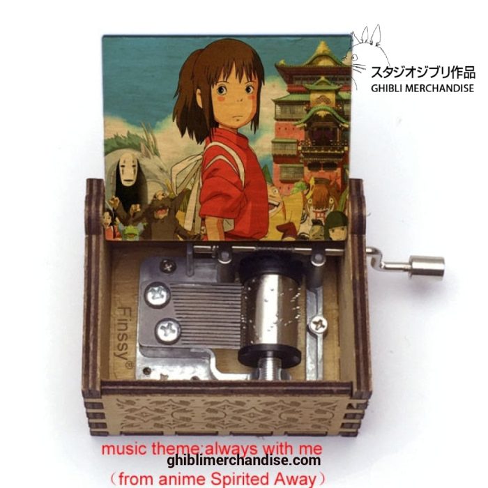 Spirited Away Wooden Music Box 1