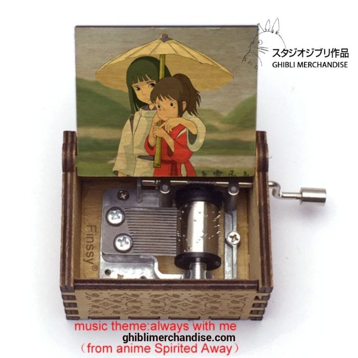 Spirited Away Wooden Music Box 15