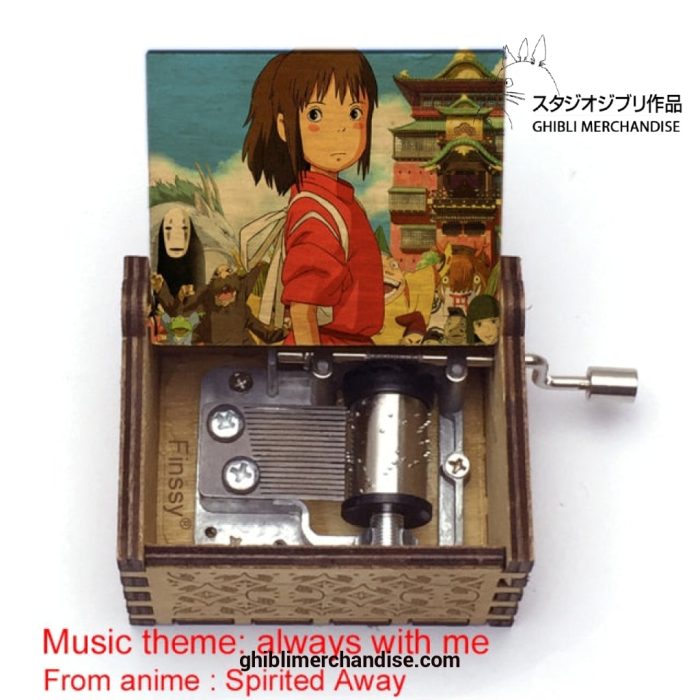 Spirited Away Wooden Music Box 18