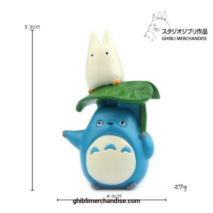 Studio Ghibli Totoro Cat Bus With Umbrella Figure 3