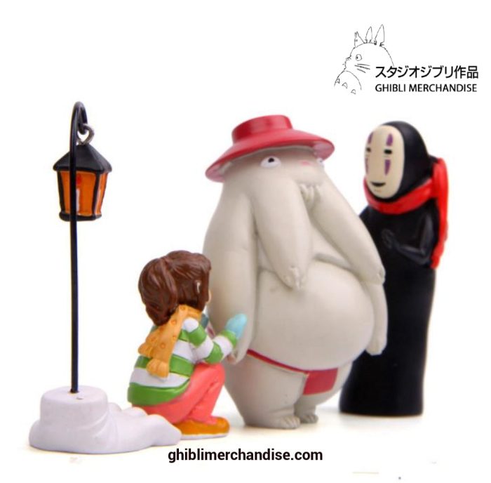 Studio Ghibli Winter Spirited Away No Face Man Resin Action Figures