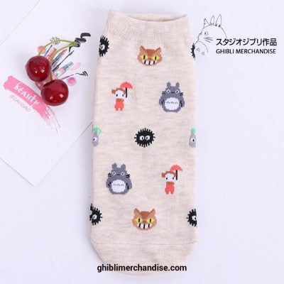 Studio Ghibli Women Cotton Socks 3