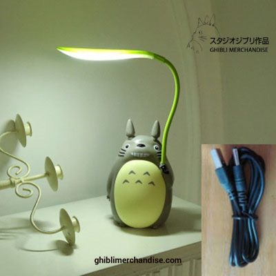 Totoro Charging Night Indoor Light Led Ubs Table Lamp Room Decor