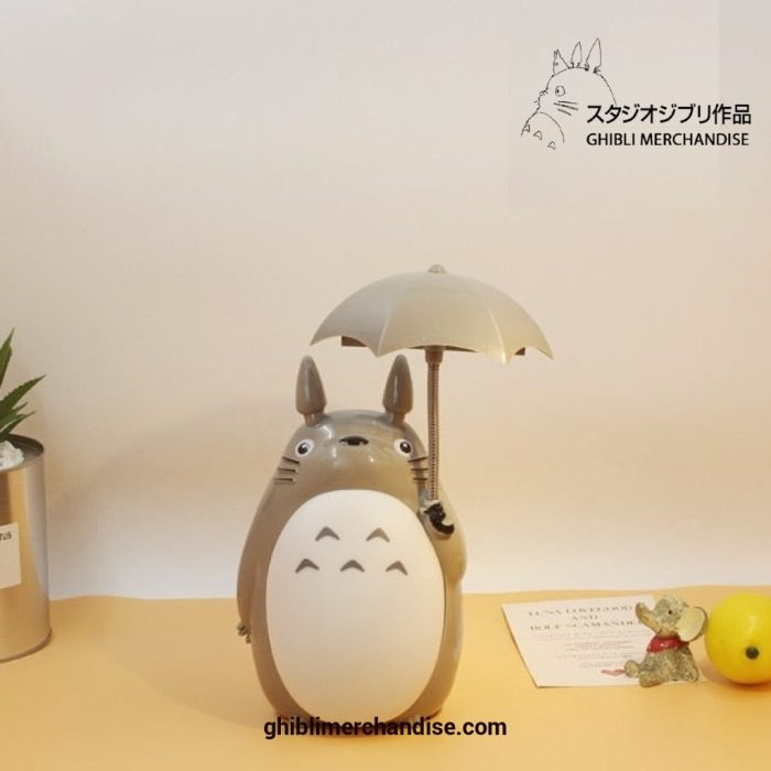 Totoro Charging Night Indoor Light Led Ubs Table Lamp Room Decor White Belly B