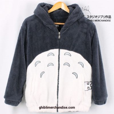 Totoro Kawaii Zip Up Hoodie Jacket