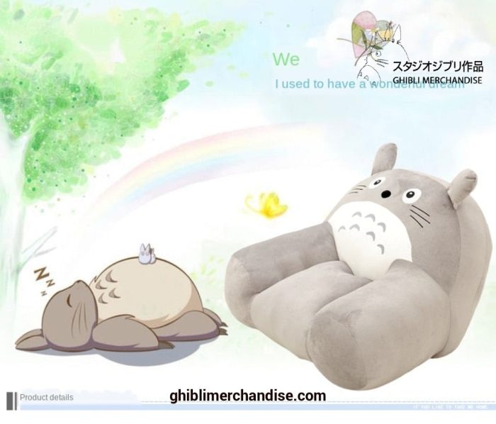 Totoro Sofa Stool Plush Toy Home Decor