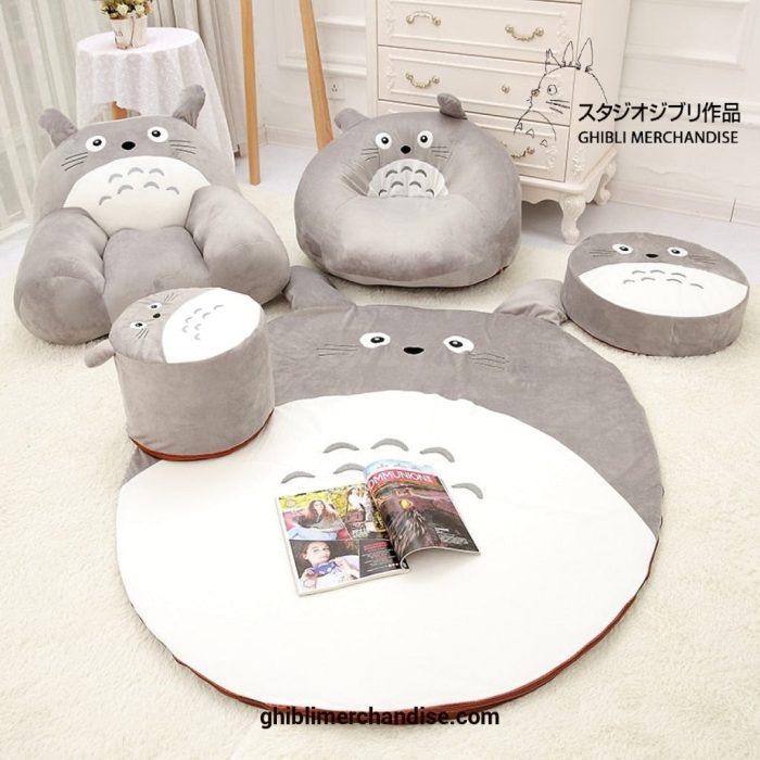 Totoro Sofa Stool Plush Toy Home Decor