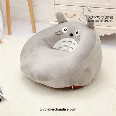 Totoro Sofa Stool Plush Toy Home Decor Round Sofa