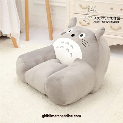 Totoro Sofa Stool Plush Toy Home Decor Square Sofa