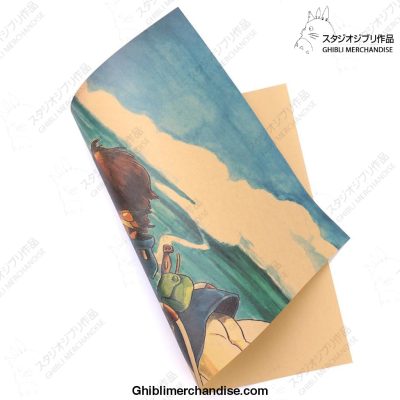 Valley Of The Winds Flying In The Air Kraft Paper Poster